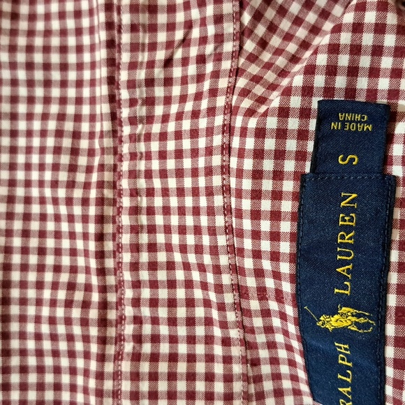 Men's Ralph Lauren 100% Cotton Button Down Sport Shirt, Size Small - Picture 14 of 14